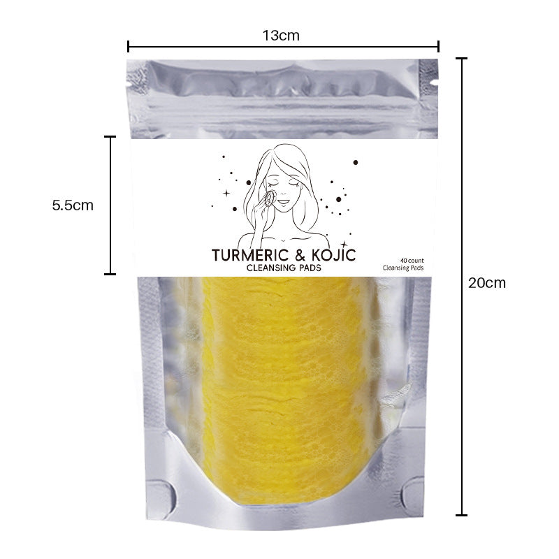 Turmeric Cleansing Pad Exfoliating Cleansing Facial Care