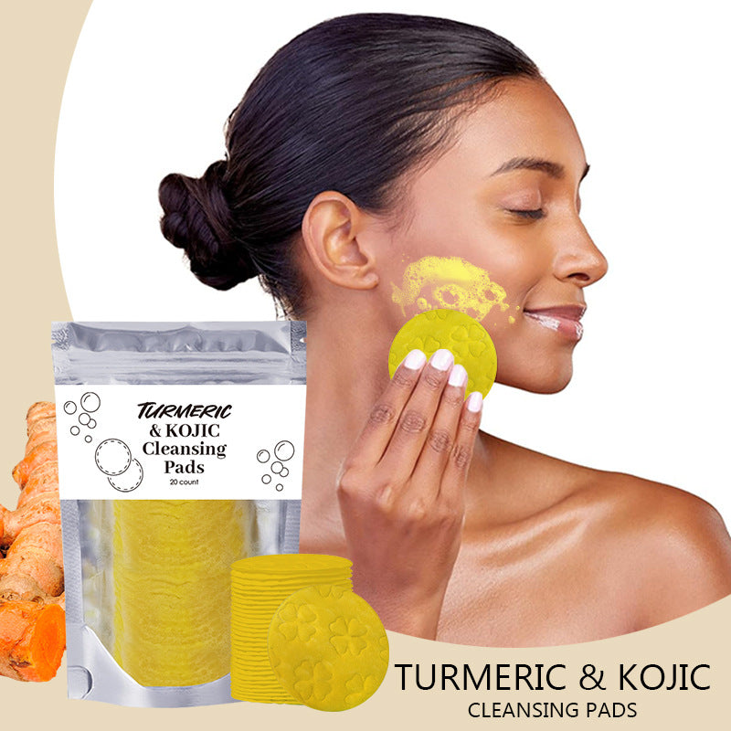 Turmeric Cleansing Pad Exfoliating Cleansing Facial Care