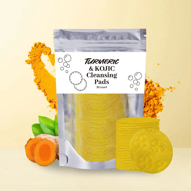 Turmeric Cleansing Pad Exfoliating Cleansing Facial Care