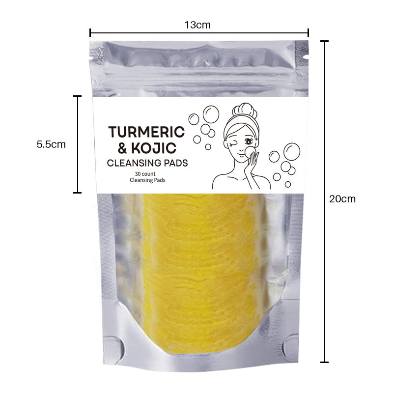 Turmeric Cleansing Pad Exfoliating Cleansing Facial Care