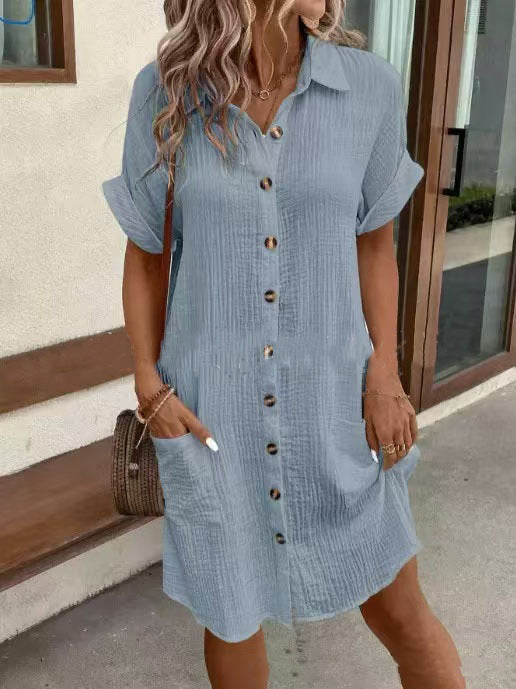 Fashion Mid-length Loose Dress