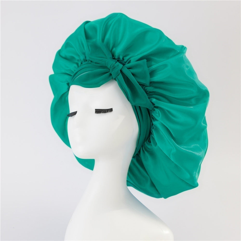 New Style Satin Bonnet For Sleep | Satin Hair Cover Night Bonnet