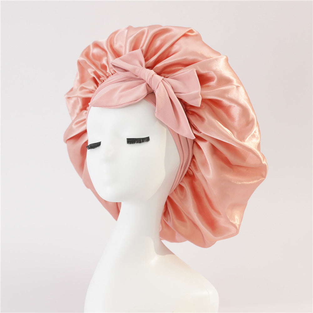 New Style Satin Bonnet For Sleep | Satin Hair Cover Night Bonnet