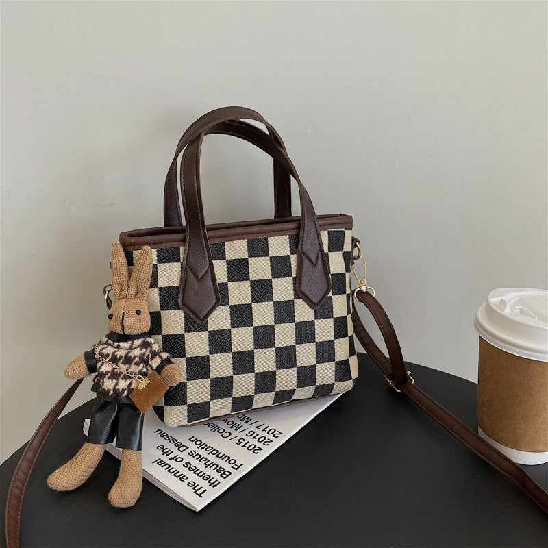 Checker Style Purse | Stylish Checker Purse