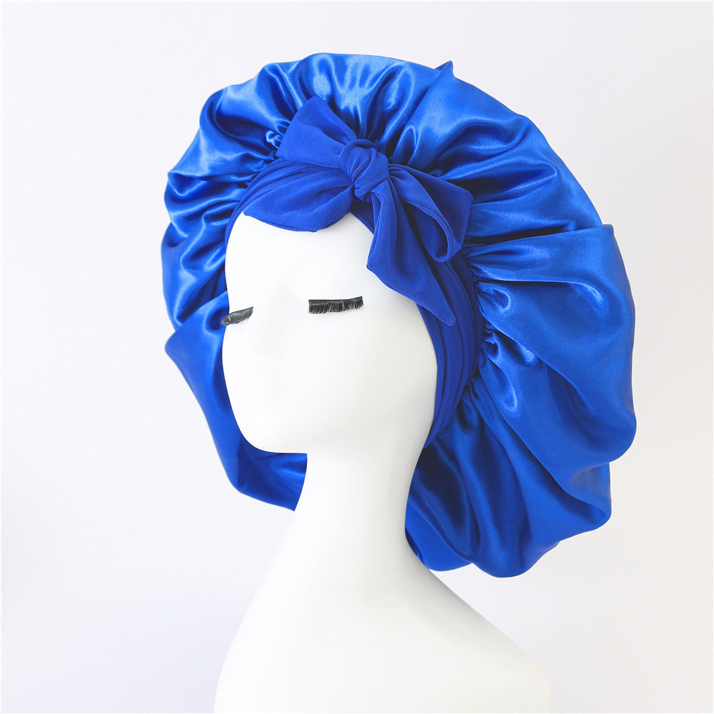 New Style Satin Bonnet For Sleep | Satin Hair Cover Night Bonnet