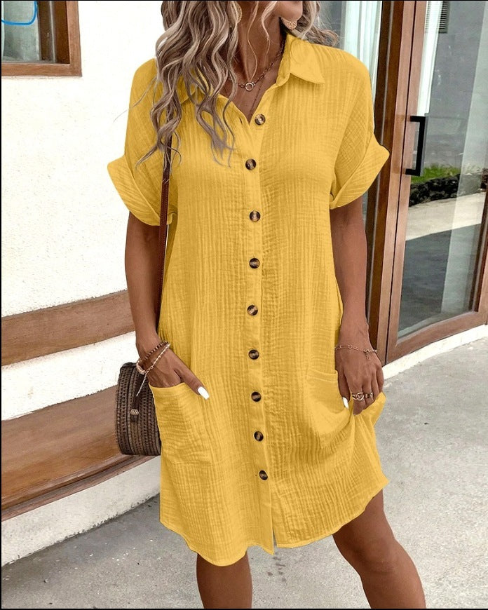 Fashion Mid-length Loose Dress