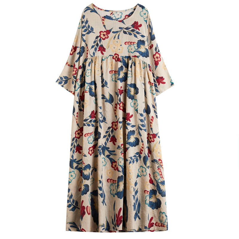 Plus Size Print Dress