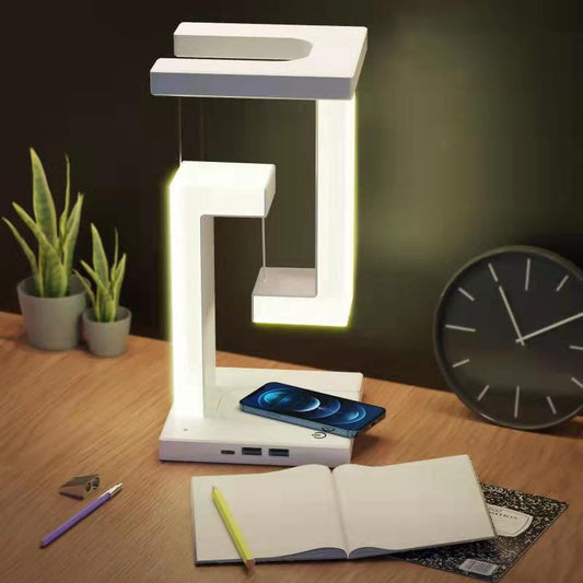 Wireless Charging Table for Smart Phones- Lamp Balance Lamp Floating For Home Bedroom